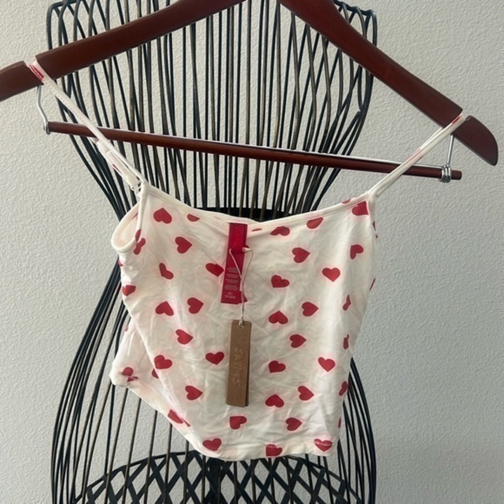 Skims Sleep Straight Neck Cropped Cami